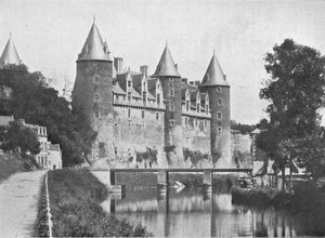 شاتو دي جوسلين ، مقعد دوك دي روهان ، c1913