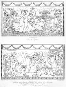كاسوليت منحوت مصنوع من خشب شجرة التوت شكسبيرز ، القرن الثامن عشر ، 1840 بواسطة تشارلز جي سميث