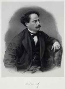 الكسندر دوما ، فلس 1824-1895 ، منتصف القرن التاسع عشر. بواسطة قاد تشارلز جيريمي