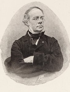 صورة للمؤلف جاك فرومينتال هاليفي 1799-1862. بواسطة قاد تشارلز جيريمي