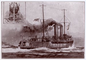 A minelayer (litho) بواسطة تشارلز جون دي (بعد) لاسي