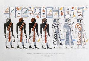 "الهيروغليفية من قبور الملوك في طيبة ، اكتشفها ج. بيلزوني" ، 1820-1822