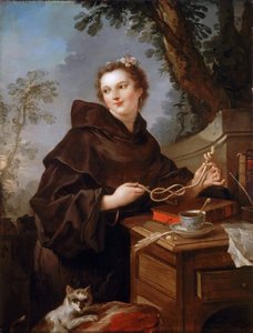 لويز آن دي بوربون 1695-1758 ، كونتيسة شاروليه بواسطة تشارلز جوزيف ناتوار