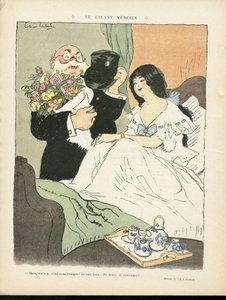 رسم توضيحي لشاس لابورد (1886-1941) في Le Rire
