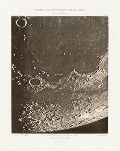 رسم بياني فوتوغرافي للقمر، اللوحة XVIII.A (رسم بياني فوتوغرافي للقمر، اللوحة XVIII.A)،20 أكتوبر