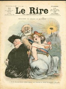 غلاف "" The Laughter "، رقم 120 ، Satirique en Couleurs