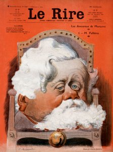 الصفحة الأولى من الصحيفة الفرنسية الساخرة "Le Rire" 9 ديسمبر بواسطة تشارلز ليندر