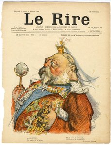 رسم توضيحي لتشارلز ليندر (1862-1934) لغلاف Le Rire بواسطة تشارلز ليندر