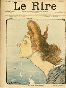 رسم توضيحي لتشارلز ليندر (1862-1934) لغلاف Le Rire بواسطة تشارلز ليندر