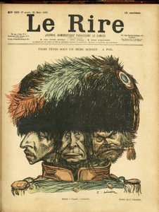 رسم توضيحي لتشارلز ليندر (1862-1934) لغلاف Le Rire بواسطة تشارلز ليندر