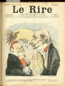 رسم توضيحي لتشارلز ليندر (1862-1934) لغلاف Le Rire بواسطة تشارلز ليندر