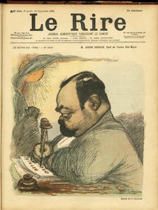 رسم توضيحي لتشارلز ليندر (1862-1934) لغلاف Le Rire بواسطة تشارلز ليندر