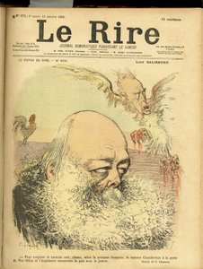 رسم توضيحي لتشارلز ليندر (1862-1934) لغلاف Le Rire بواسطة تشارلز ليندر