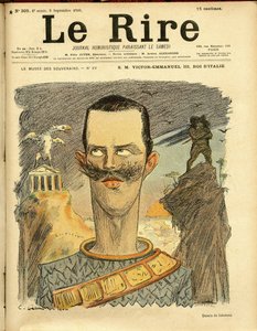 رسم توضيحي لتشارلز ليندر (1862-1934) لغلاف Le Rire بواسطة تشارلز ليندر