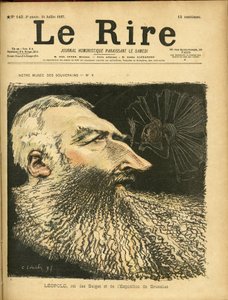 رسم توضيحي لتشارلز ليندر (1862-1934) لغلاف Le Rire بواسطة تشارلز ليندر