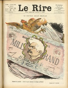 رسم توضيحي لتشارلز ليندر (1862-1934) لغلاف Le Rire بواسطة تشارلز ليندر