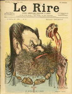 رسم توضيحي لتشارلز ليندر (1862-1934) لغلاف Le Rire بواسطة تشارلز ليندر