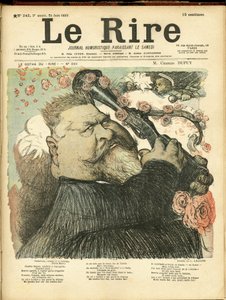 رسم توضيحي لتشارلز ليندر (1862-1934) لغلاف Le Rire بواسطة تشارلز ليندر