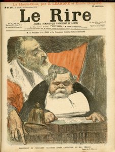 رسم توضيحي لتشارلز ليندر (1862-1934) لغلاف Le Rire بواسطة تشارلز ليندر