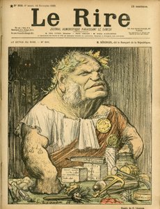 رسم توضيحي لتشارلز ليندر (1862-1934) لغلاف Le Rire ، رقم 263 بواسطة تشارلز ليندر