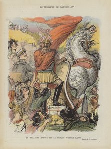هجاء حول الأزمة المغربية عام 1905. رسم توضيحي لـ Le Rire