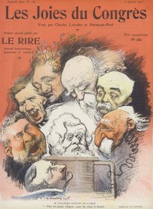 أفراح المؤتمر. رسم توضيحي لـ Le Rire