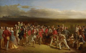 لاعبو الجولف ، 1847 بواسطة تشارلز ليس