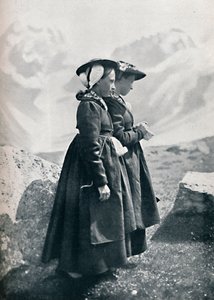 امرأتان سويسريتان ، 1912 بواسطة تشارلز ليفبور