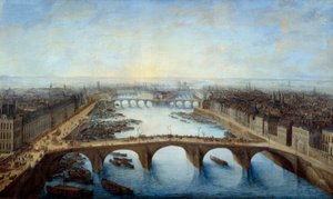 منظر كافاليير لباريس على جسر بونت رويال عام 1741 رسم لتشارلز جريفينبروك (؟ -1758) 1741 صن. 0،96x1،62 م باريس ، متحف كارنافالي - منظر بانورامي لباريس فوق بونت رويال عام 1741. لوحة تشارلز جريفينبروك (؟ -1758) بواسطة تشارلز ليوبولد جريفينبروك