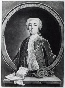 Gioacchino Conti ، `` Gizziello &39;&39; ، نقشها ألكسندر فان هايكن ، 1736 بواسطة تشارلز لوسي