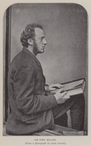 Sir John Millais (b/w photo)