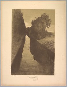جناح المناظر الطبيعية: المناظر الطبيعية ، اللوحة 1 ، ملاحظة ، سمكة ، 1892-1893. بواسطة تشارلز ماري دولاك