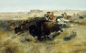 جاموس هانت لا. 7 ، 1892-1895 بواسطة تشارلز ماريون راسل
