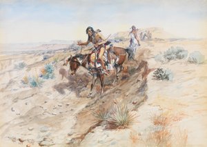الشجعان الهندي ، 1899 بواسطة تشارلز ماريون راسل