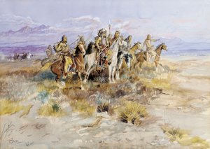 حزب الكشافة الهندي ، 1897 بواسطة تشارلز ماريون راسل