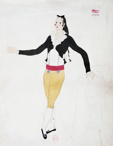 زي لشخصية Figaro من The Barber of Seville بقلم Gioacchino Rossini ، رسم بواسطة Charles Martin (1884-1934)