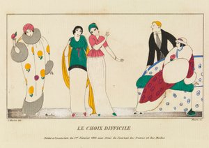 طبق من quot;Le Choix Difficlequot; بواسطة تشارلز مارتن