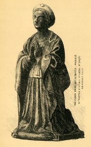 العذراء المعلنة ، تمثال من الرخام ، 1519 ، 1881. بواسطة تشارلز مارتن هودجز