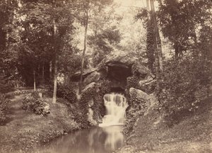 مغارة، ماري أو بيش، بوا دو بولون، 1858-1860 (صورة فوتوغرافية) بواسطة تشارلز مارفيل