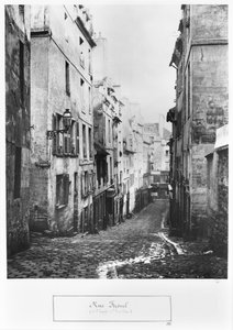 شارع فريسنل ، من الطريق المسدود لفرساي ، باريس ، 1858-78