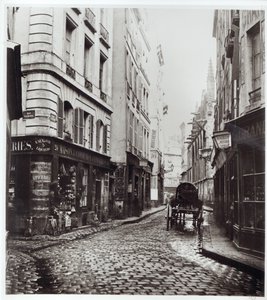 شارع سانت سيفيرين ، من شارع دو لا هارب ، باريس ، 1858-1878 بواسطة تشارلز مارفيل