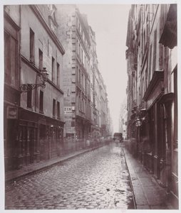 Rue de Gravilliers ، من rue du Temple ، باريس ، 1858-78