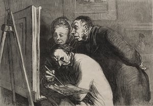 الرسامين والبرجوازية بواسطة بعد Honoré Daumier