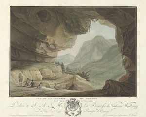 منظر منظر طبيعي من كهف التنين Vue de la Caverne du Dragon dans le Canton d