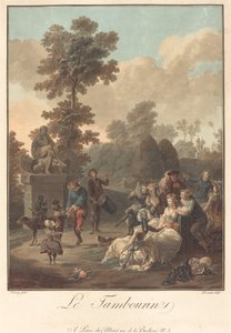 الدف ، ج. 1789. بواسطة تشارلز ملكيور ديسكورتيس