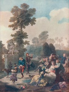 "الدف" ، 1780 بواسطة تشارلز ملكيور ديسكورتيس