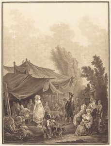عرس قرية Noce de Village ، 1785. بواسطة تشارلز ملكيور ديسكورتيس