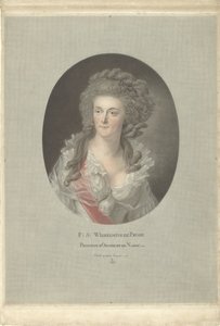 صورة ويلهلمينا من بروسيا ، أميرة أورانج ناسو F: S: Wilhelmine de Prusse Princesse d