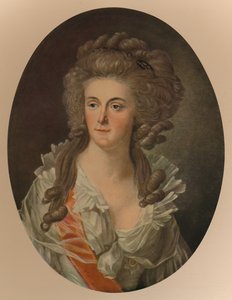 الأميرة فريدريكا صوفي فيلهيلمين من بروسيا ، زوجة وليام الخامس ، أمير أورانج ، 1770 ، 1913 بواسطة تشارلز ملكيور ديسكورتيس