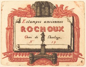 عنوان Rochoux ، Marchand d'estampes (The Address-Card of Rochoux ، aprinteller) بواسطة تشارلز ميريون